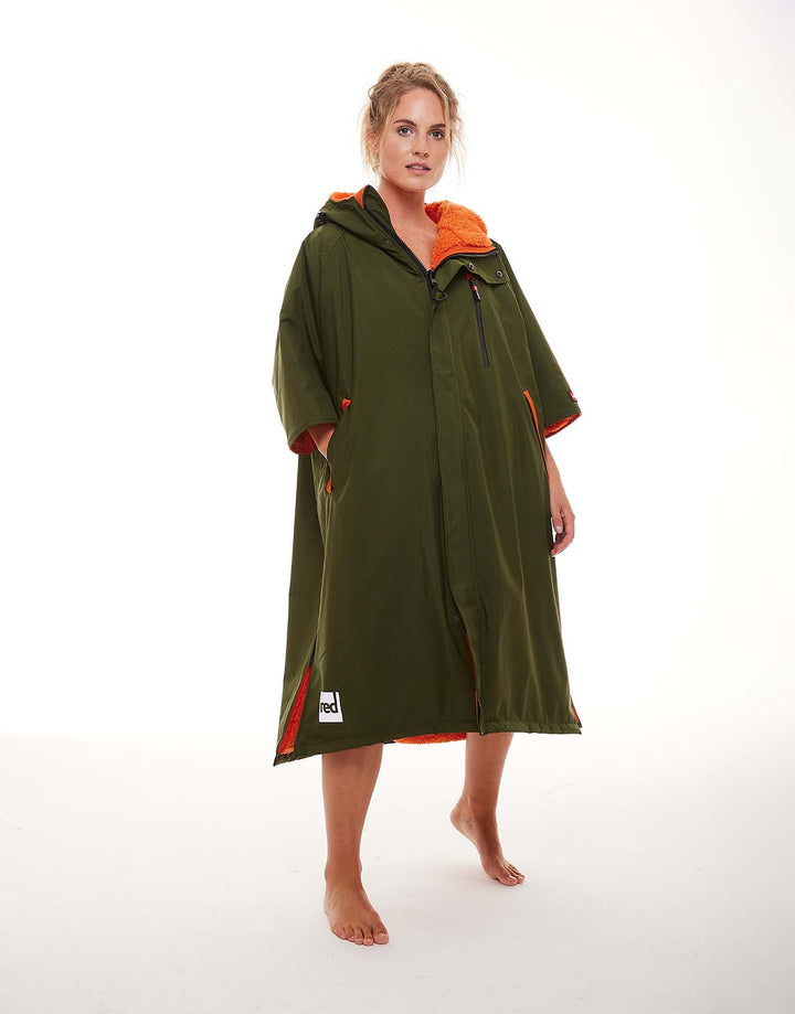 Women's Short Sleeve Pro Change Robe EVO - Parker Green