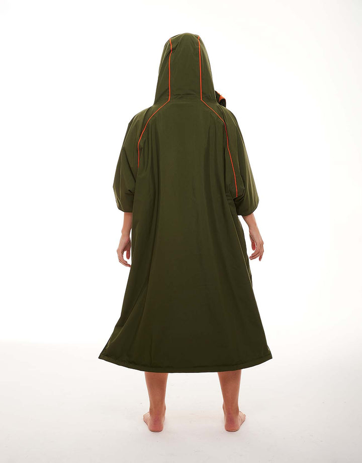Women's Short Sleeve Pro Change Robe EVO - Parker Green