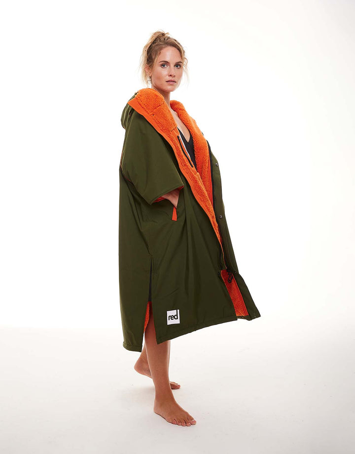 Women's Short Sleeve Pro Change Robe EVO - Parker Green
