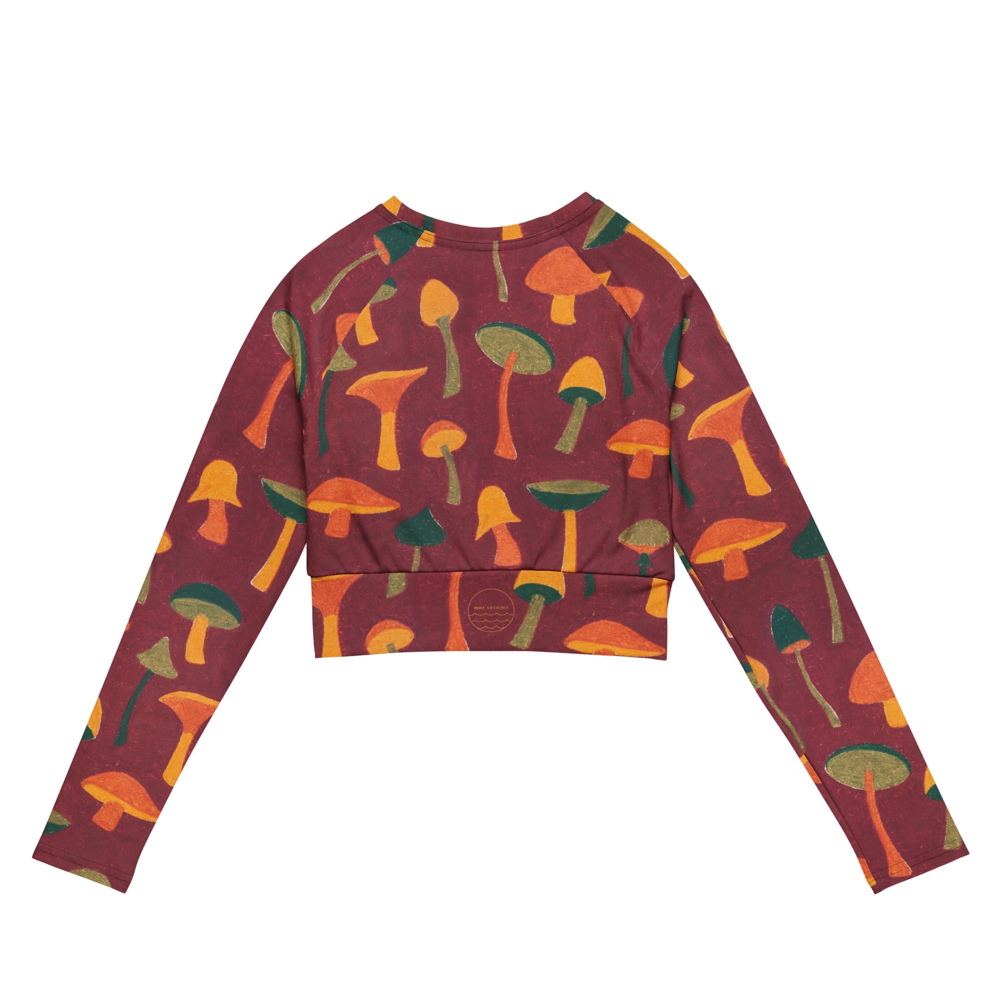 ♻️ Mushroom Recycled Short Rash Guard  (Made to order please read the information)