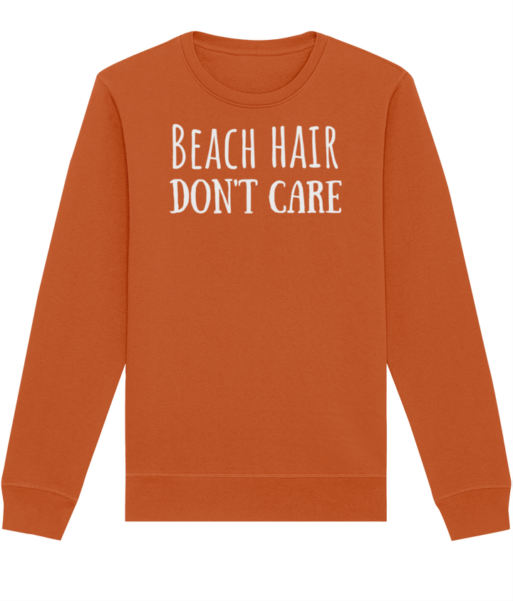 Beach Hair Don't Care Organic Cotton Sweatshirt | Arvor Life