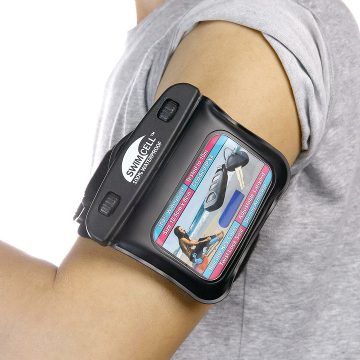 SwimCell waterproof key and i.d case waterproof