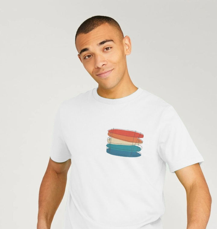 'SIMPLY SURFBOARDS' Mens Tee