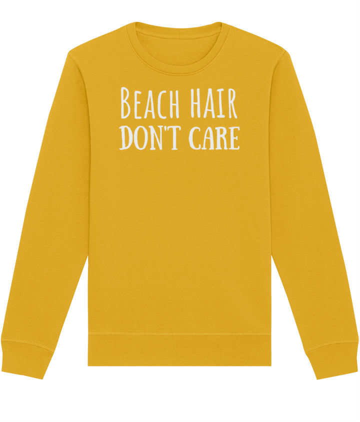 Beach Hair Don't Care Organic Cotton Sweatshirt | Arvor Life