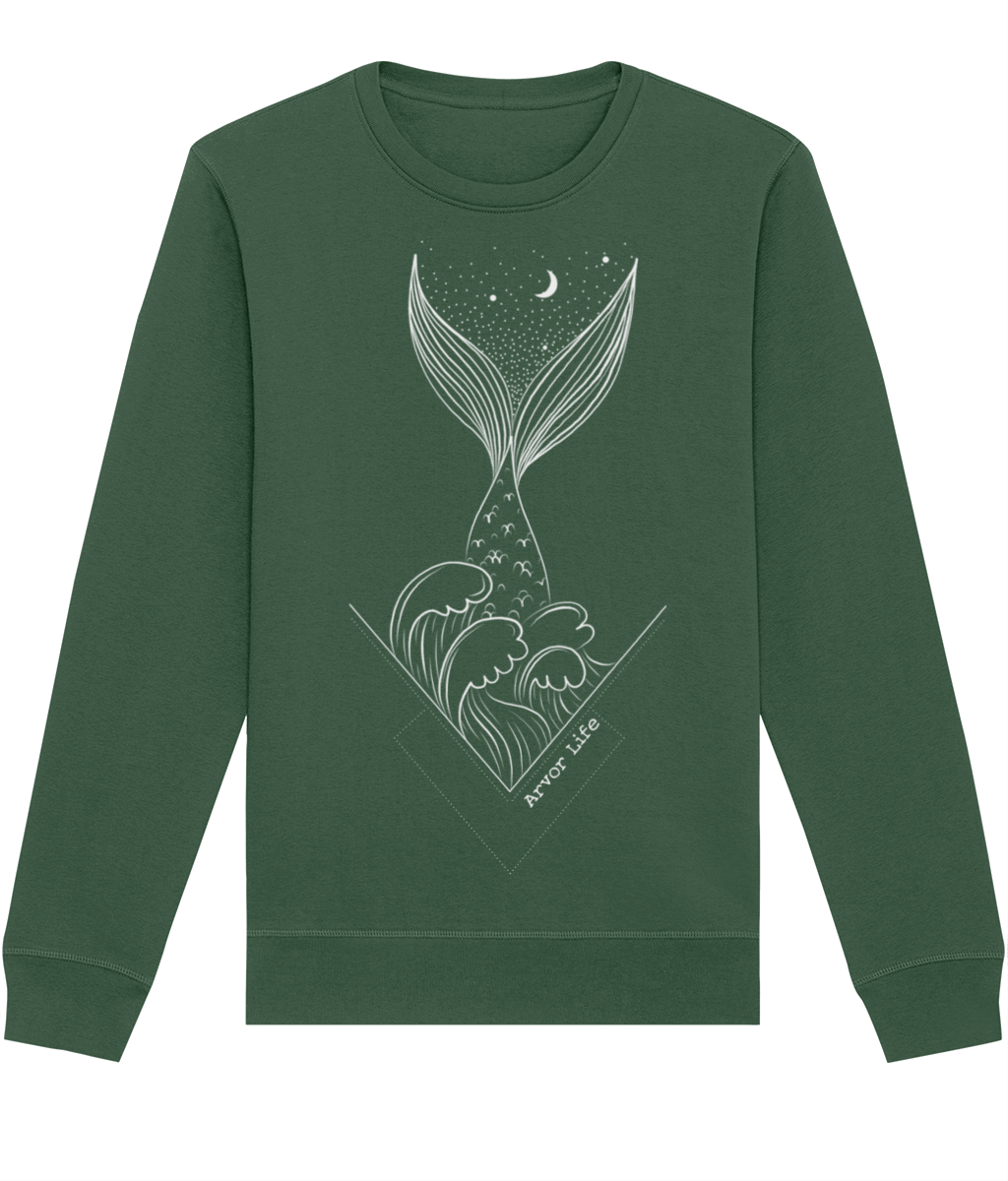 Merfolk Unisex Organic Cotton Sweatshirt | Arvor Life