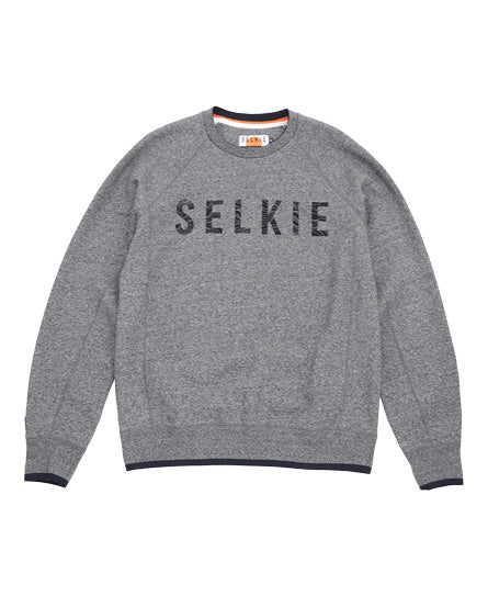 MEN'S CREWNECK SWEATSHIRT - CHARCOAL GREY