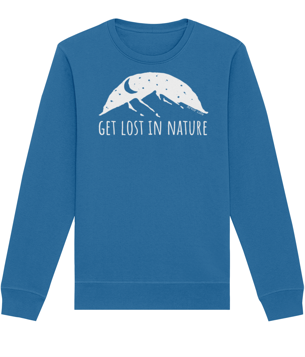 Get Lost in Nature Organic Cotton Sweatshirt | Arvor Life