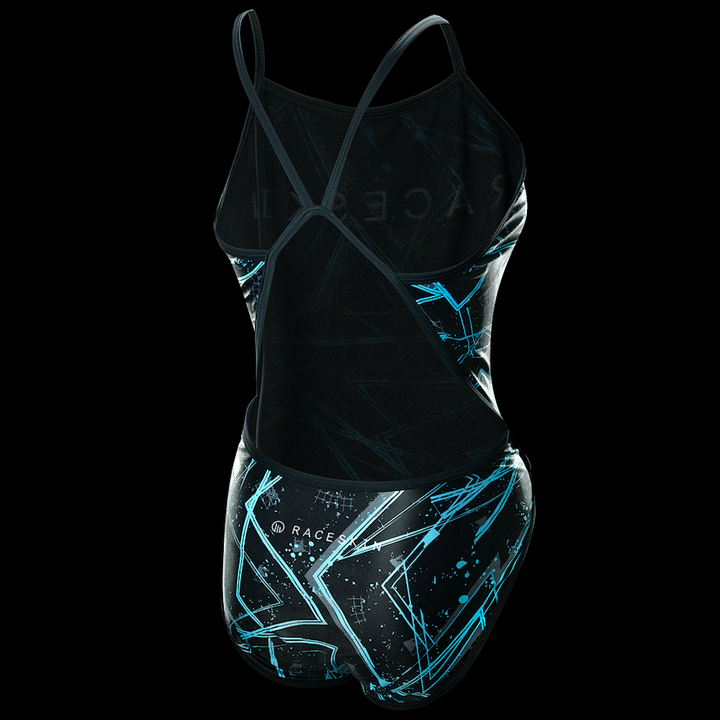 Raceskin Swimsuit - Blue Lines