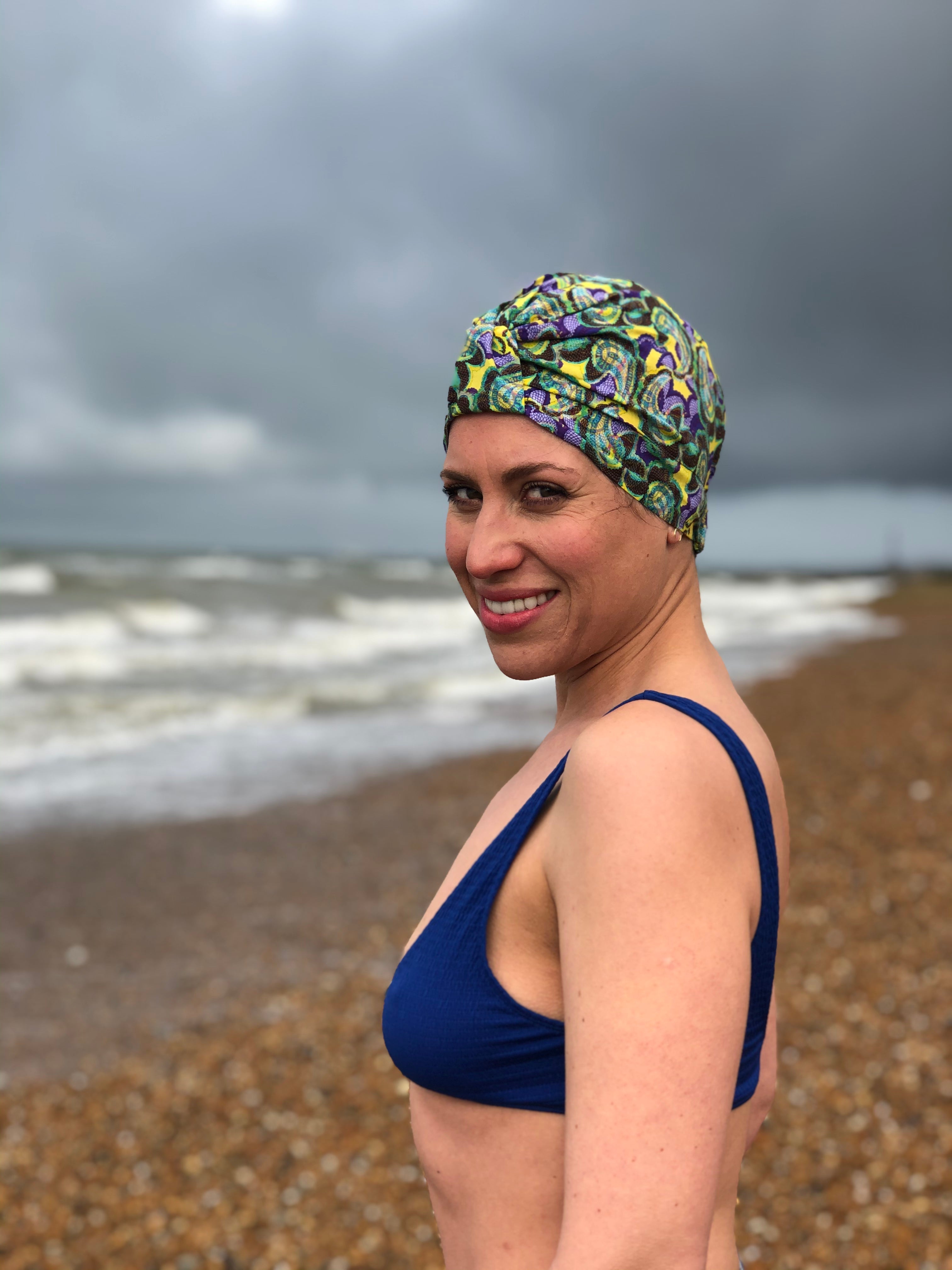 Salty Sea Knot - Swimming Cap Topper - Swim Turban - Babylon