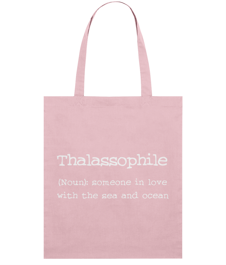 Thalassophile Quote Organic Cotton Tote Bag