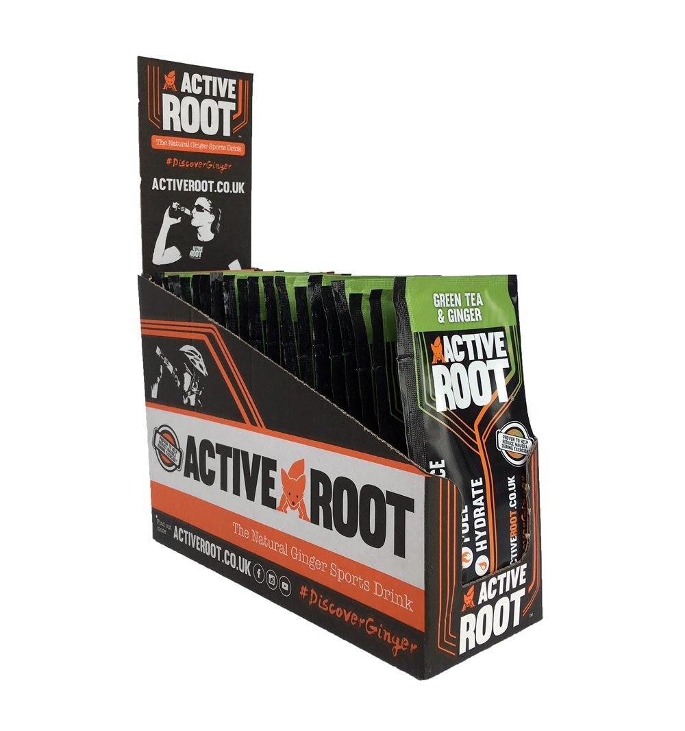 Active Root Green Tea and Ginger Sachets