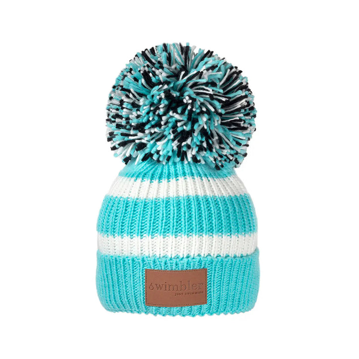 Swimbler 'Ice Ice Baby' Waterproof Bobble Hat