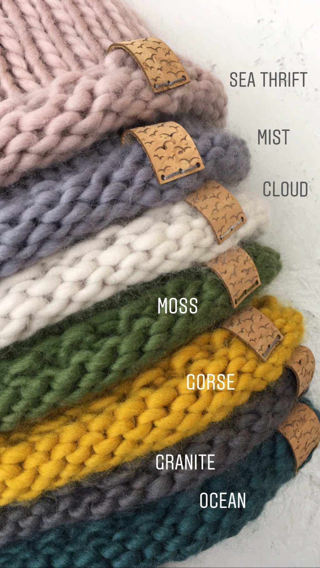 Wrist warmers | short length, adult size | merino wool handknit