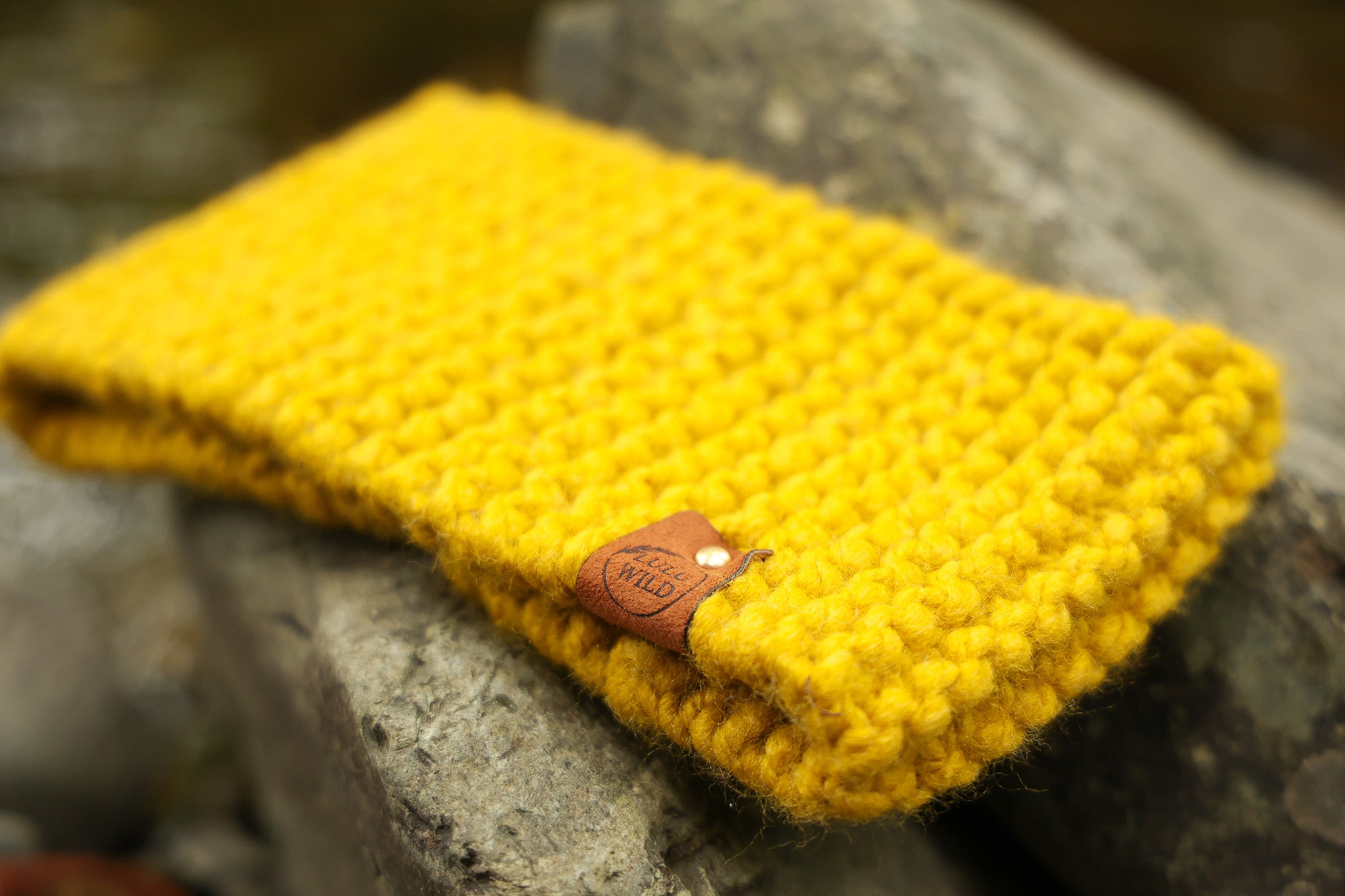 Hand-knitted Headband - Autumn