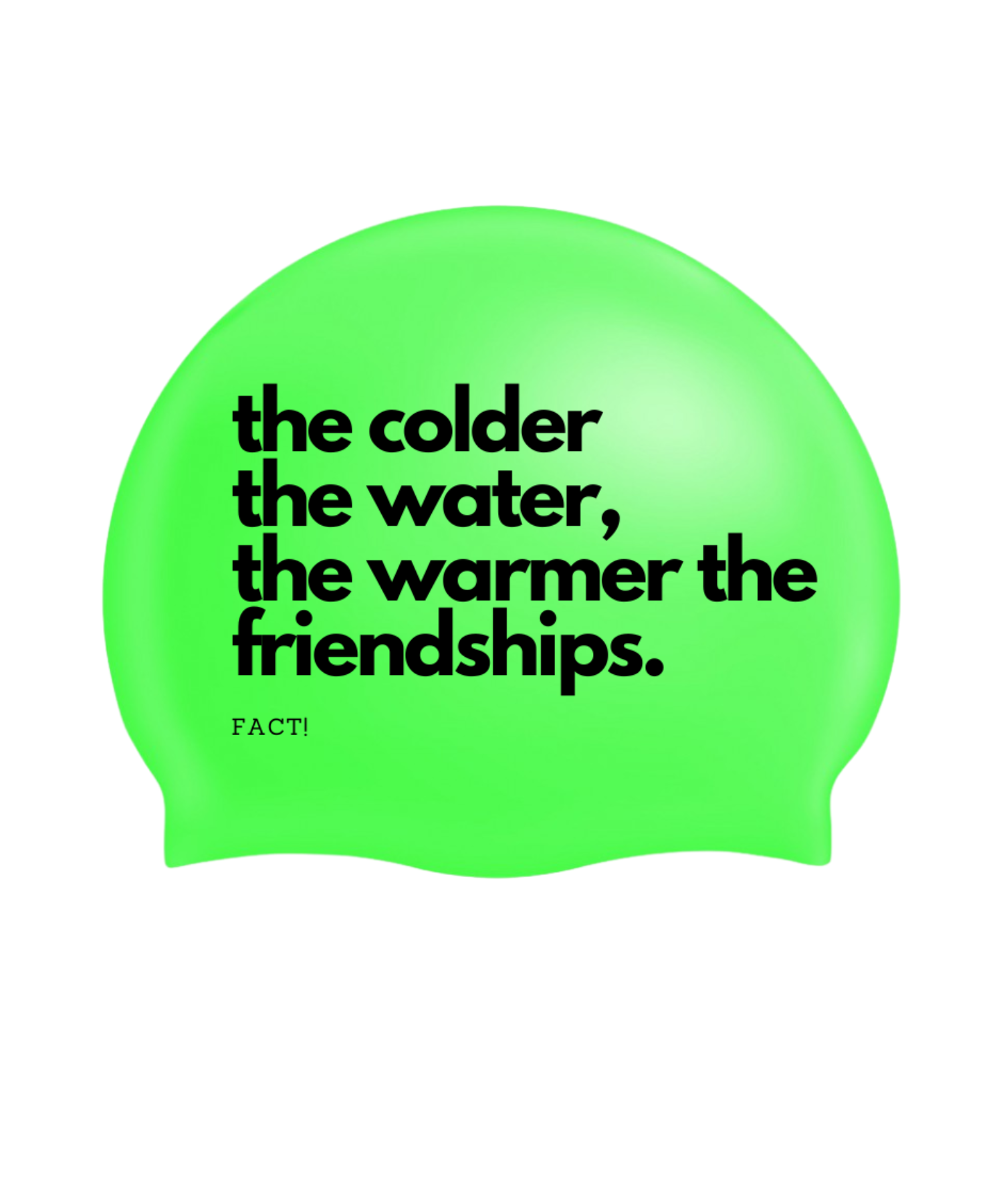 SWIM CAP - PENGUINS & FRIENDSHIPS