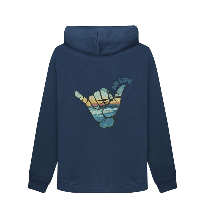 Navy Blue 'VAN LIFE' Ladies Hoodie