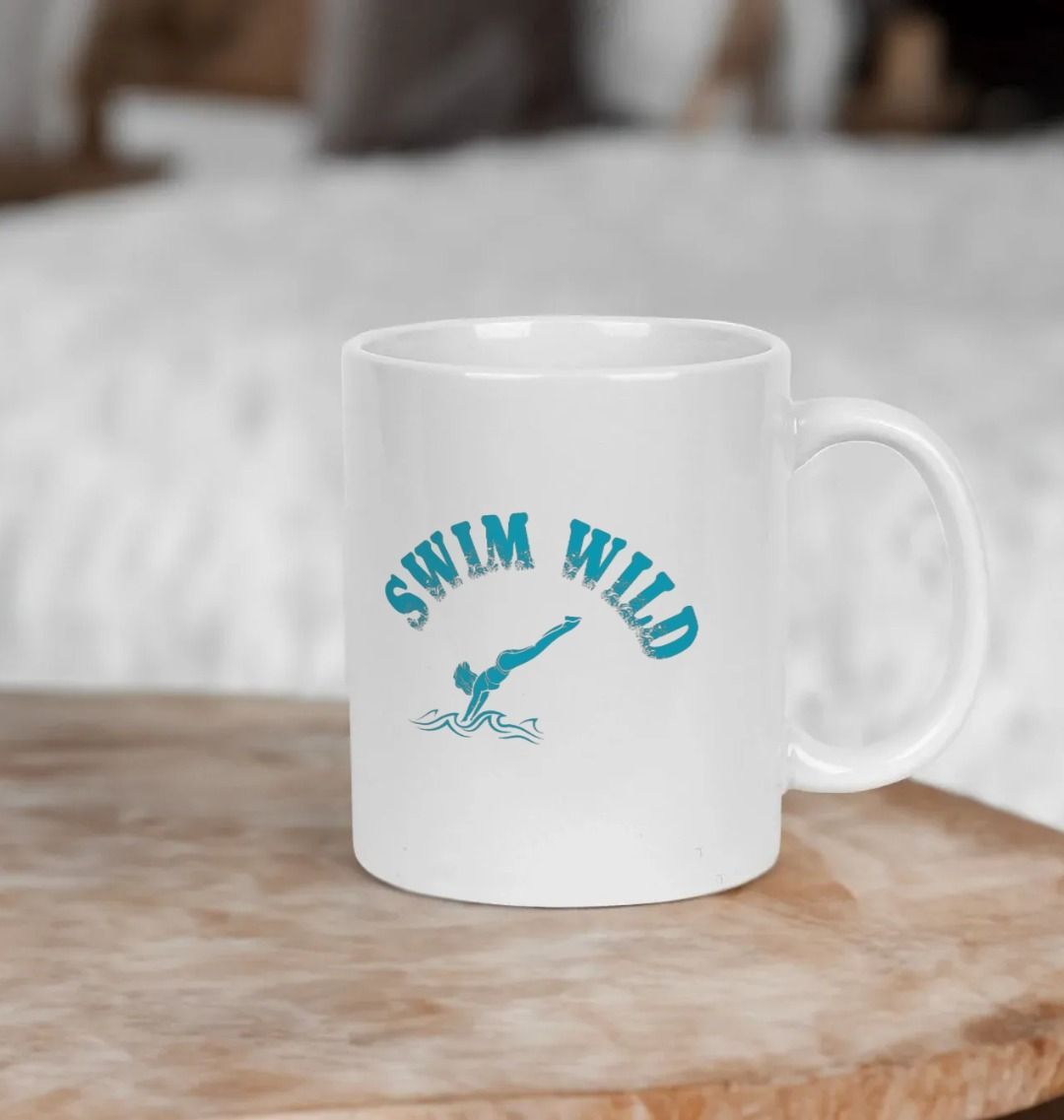 'SWIM WILD' Mug