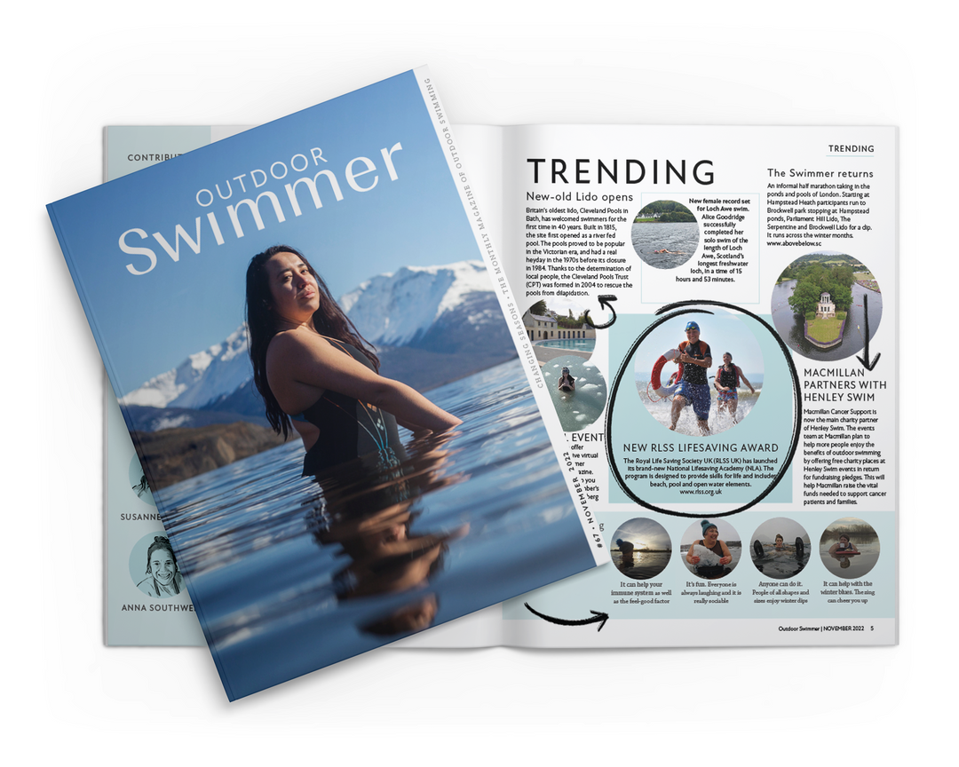 Outdoor Swimmer Magazine - Changing Seasons