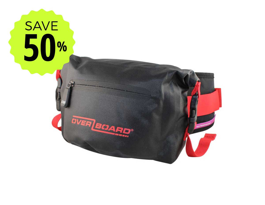 Pro-Light Waterproof Waist Pack - 2 Litres | OB1049BLK-R