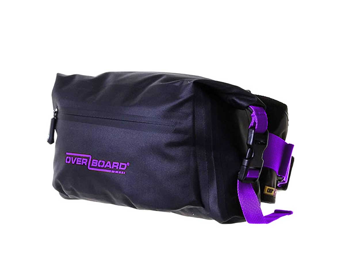 OverBoard Pro-Light Waterproof Waist Pack - 4 Litres | OB1164BLK-PUR