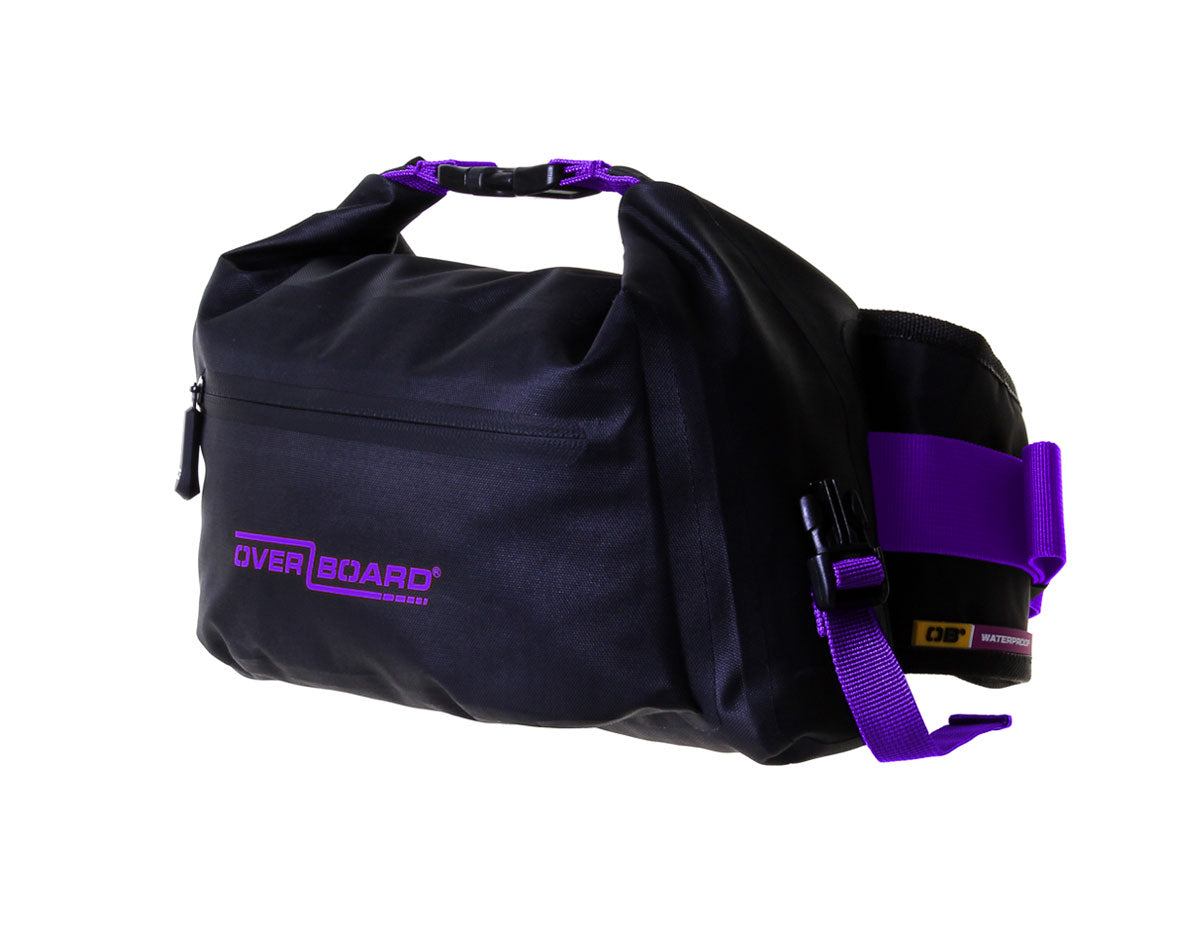 OverBoard Pro-Light Waterproof Waist Pack - 4 Litres | OB1164BLK-PUR