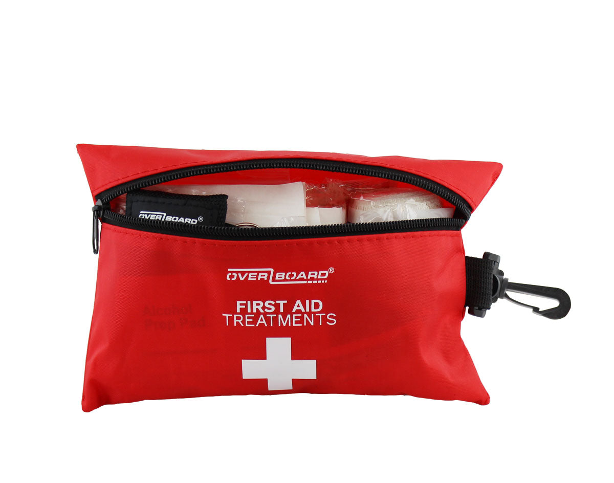 Waterproof First Aid Bag with Treatments - 3 Litres | OB1213R