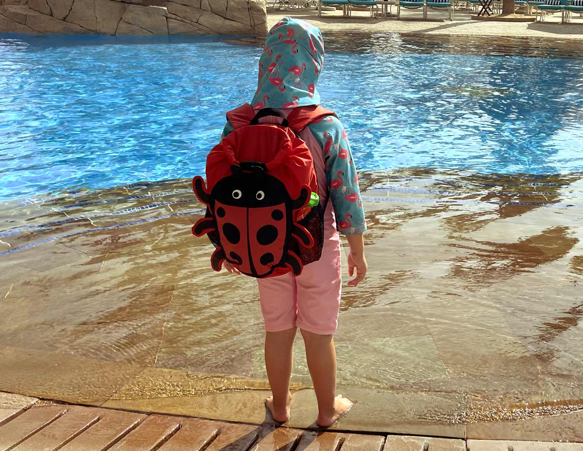 OverBoard Kids Ladybird Waterproof Backpack - 11 Litres | OB1218R