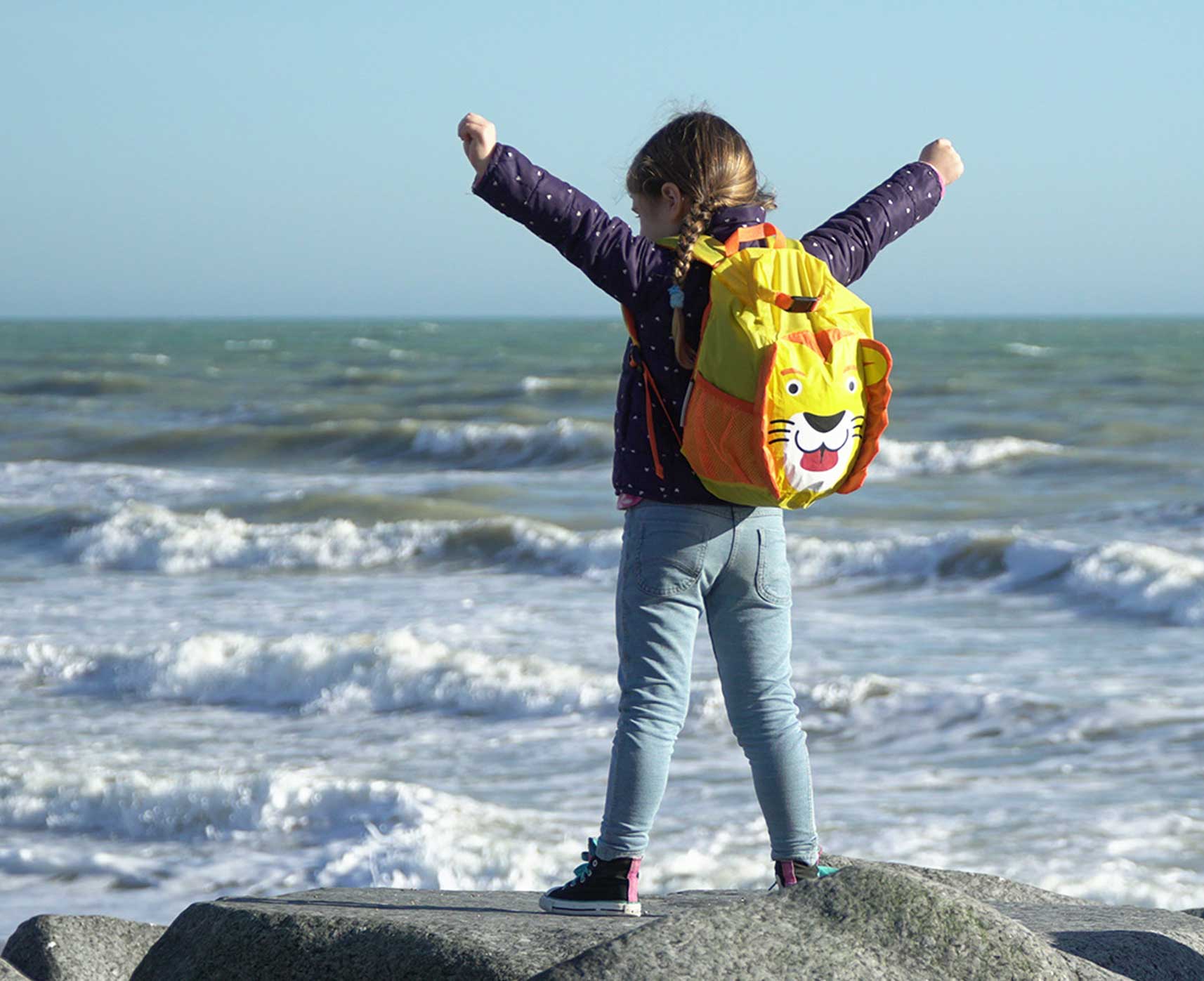 OverBoard Kids Lion Waterproof Backpack - 11 Litres | OB1217Y