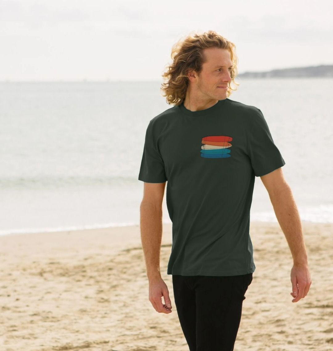 'SIMPLY SURFBOARDS' Mens Tee