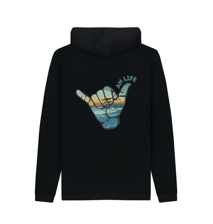 Black 'VAN LIFE' Mens Hoodie