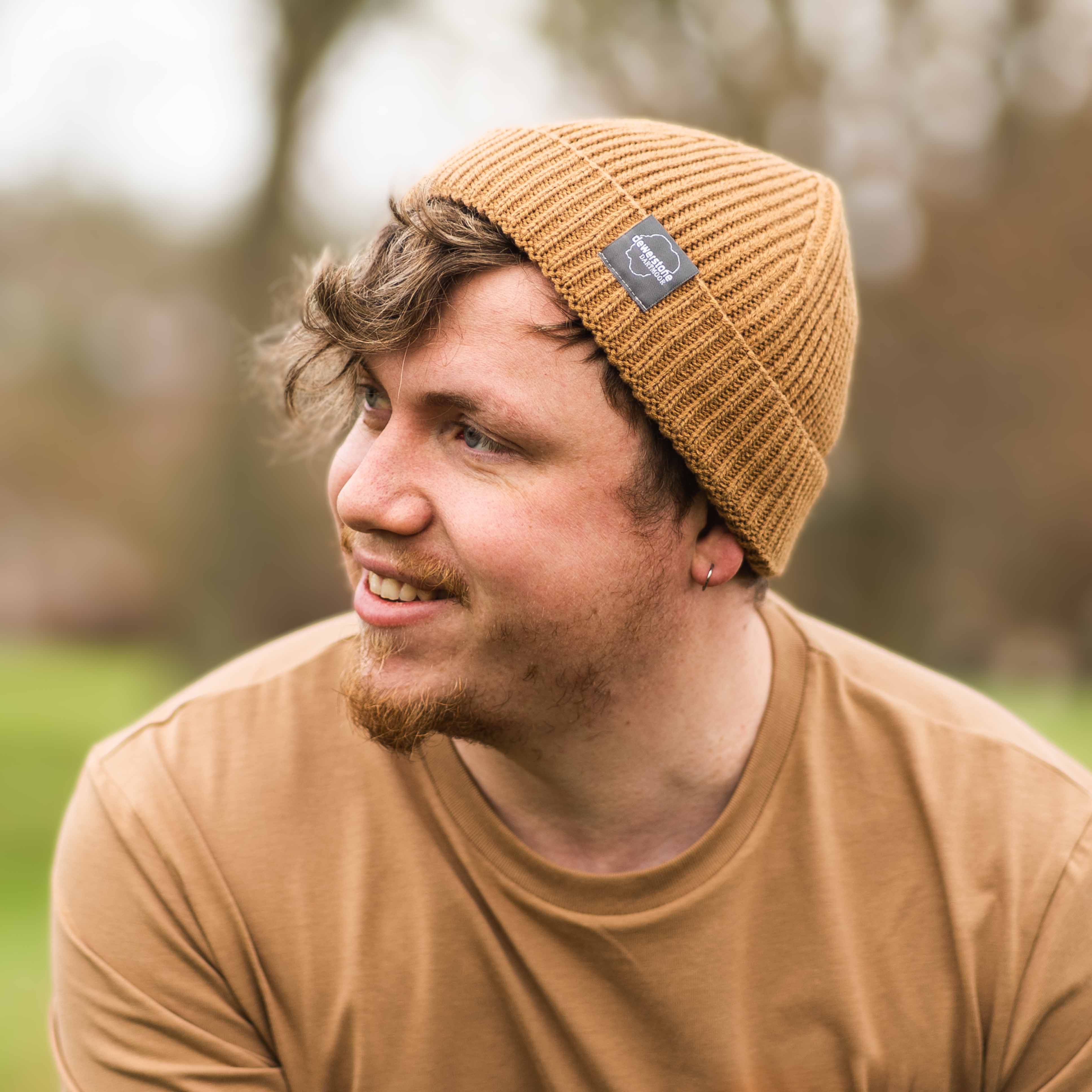Stroller Recycled Beanie - Camel - dewerstone - Beanie -