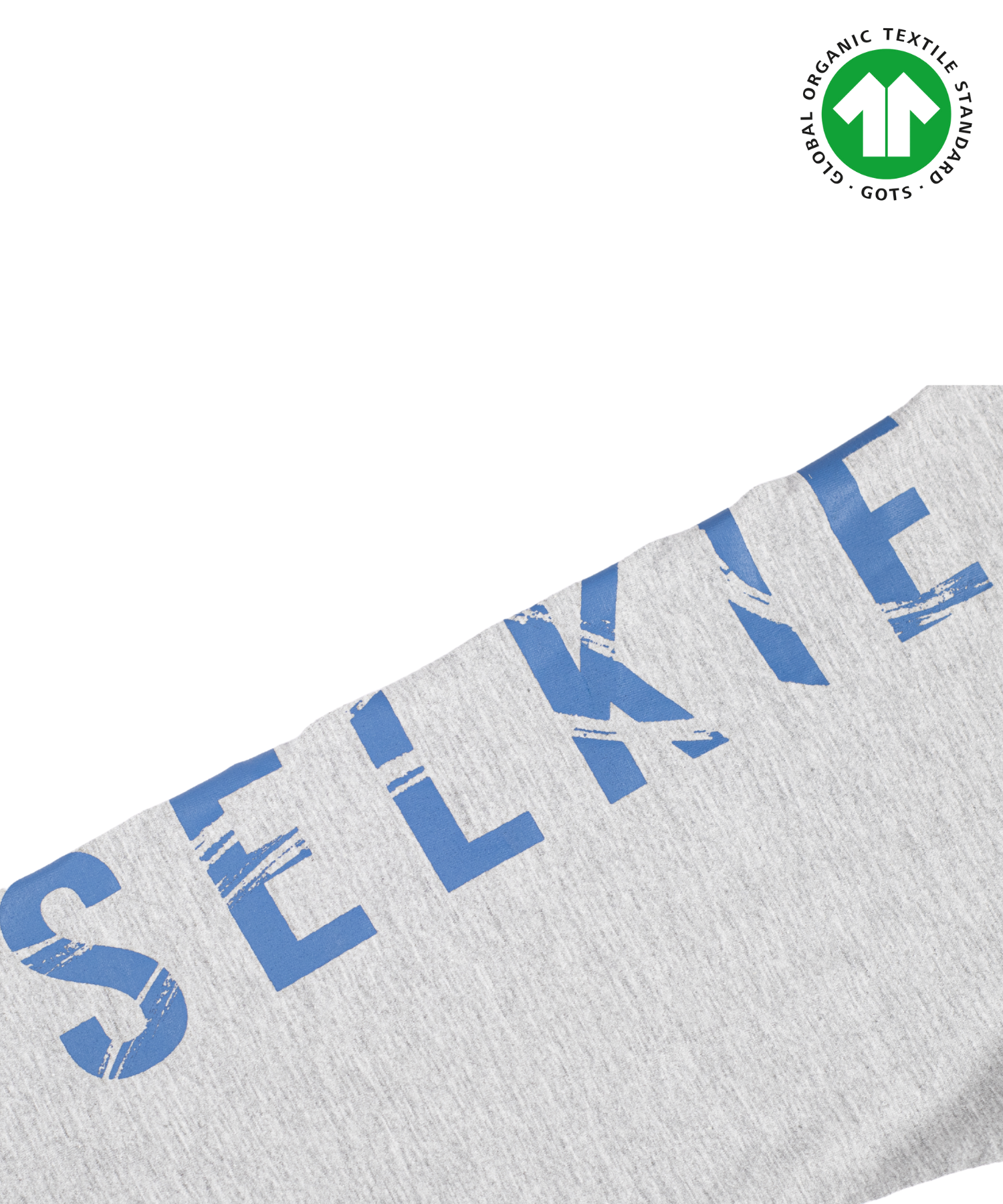 SELKIE SUNRISE LONG SLEEVE TEE IN MARL GREY