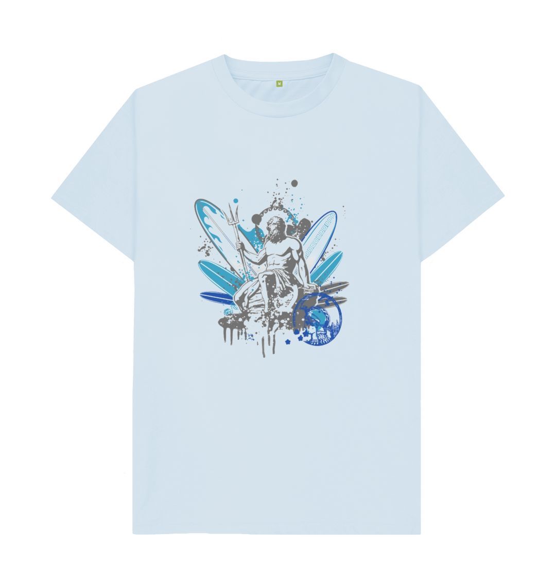Sky Blue 'TRITON' Mens Tee