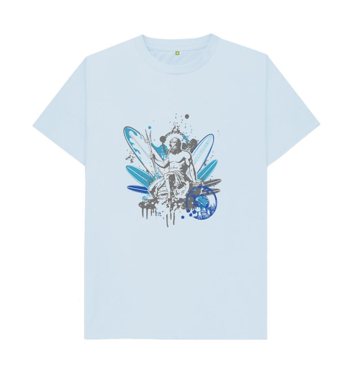 Sky Blue 'TRITON' Mens Tee