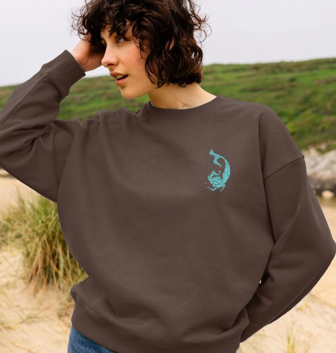 'MYSTIC MERMAID' Relaxed Fit Jumper