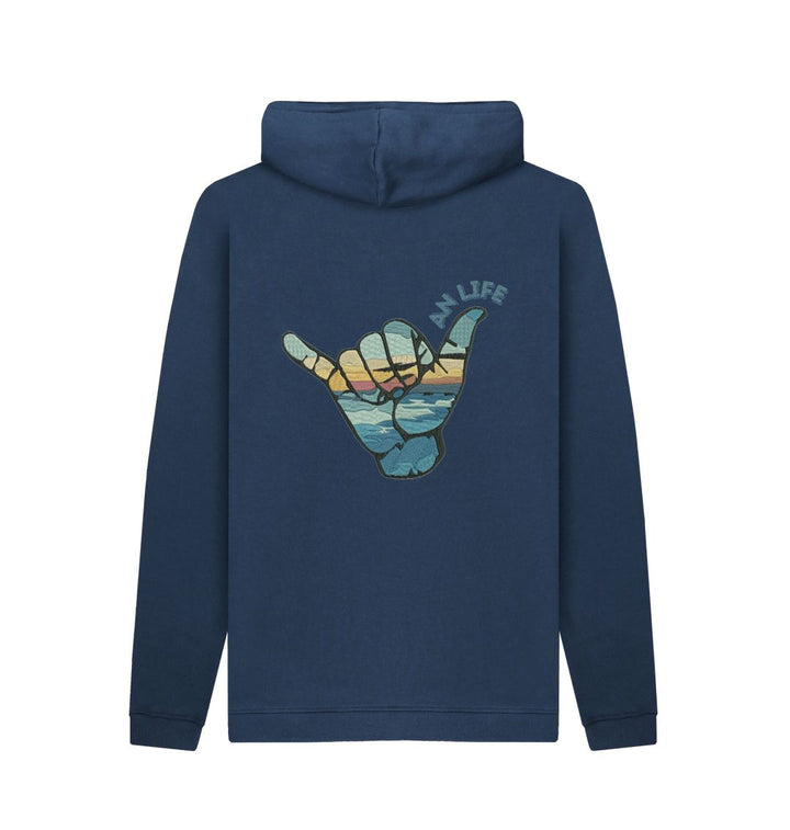 Navy 'VAN LIFE' Mens Hoodie